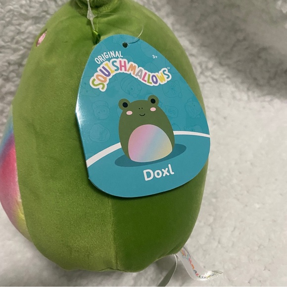 NWT Doxl the Rainbow Frog 7.5” Squishmallow Brand New - Picture 2 of 3